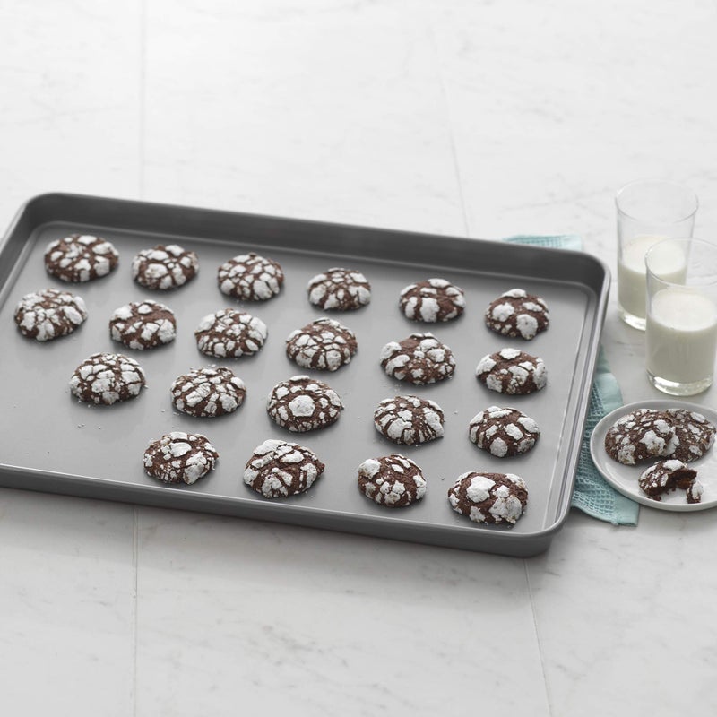 GoodCook Everyday Nonstick Steel Baking Sheet, 15" x 21", Gray - Image 2